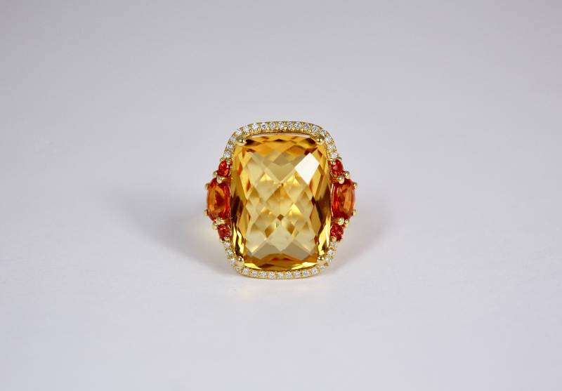 Bague citrine,Bordeaux, Pessac, Andernos, Le Bouscat, Paris