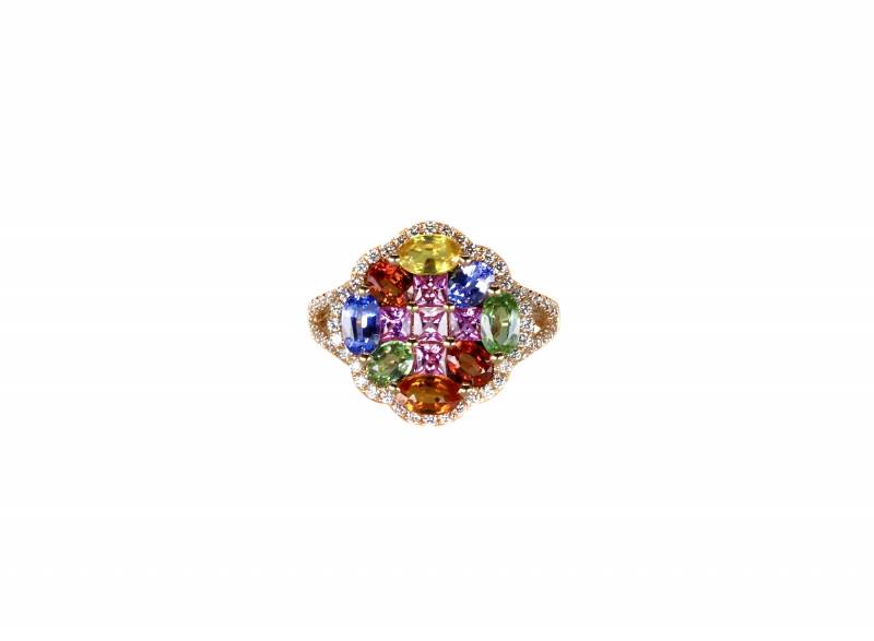 Bague saphirs, bordeaux, joaillier, joaillerie, bijouterie, pierres précieuses, acheter, unique, virgilemahe, création, fiancailles, diamants, bague diamants